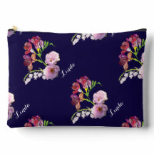 Floral op blauw