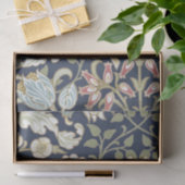  Floral op blauw Tissuepapier (Geschenk)