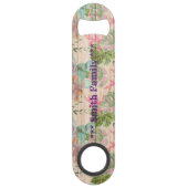 Floral op hout Aanpassen Populair Speed Flessenopener (Voorkant)