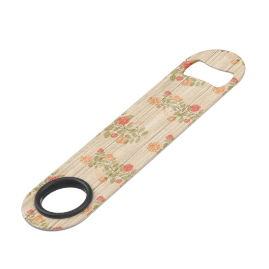 Floral op hout Aanpassen Populair Speed Flessenopener (Achterkant Gekanteld)