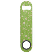 Floral op hout Aanpassen Populair Speed Flessenopener (Achterkant)