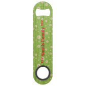 Floral op hout Aanpassen Populair Speed Flessenopener (Voorkant)