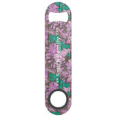 Floral op hout Aanpassen Populair Speed Flessenopener (Voorkant)