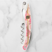 Floral op hout Popular Gift Kurkentrekker (Voorkant)