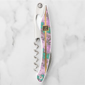 Floral op hout Popular Gift Kurkentrekker (Voorkant)