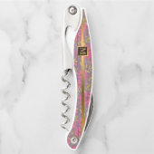 Floral op hout Popular Gift Kurkentrekker (Voorkant)