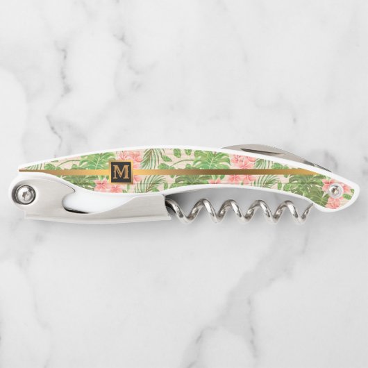 Floral op hout Popular Gift Kurkentrekker (Voorkant)