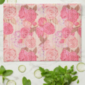 Floral op hout Popular Gift Theedoek (Gevouwen)