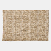 Floral op hout Popular Gift Theedoek (Horizontaal)