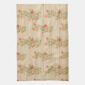 Floral op hout Popular Gift Theedoek (Verticaal)