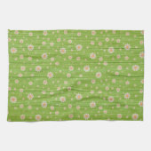 Floral op hout Popular Gift Theedoek (Horizontaal)