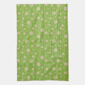 Floral op hout Popular Gift Theedoek (Verticaal)