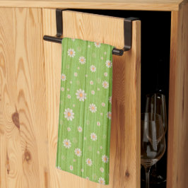 Floral op hout Popular Gift Theedoek