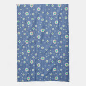 Floral op hout Popular Gift Theedoek (Verticaal)