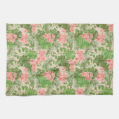 Floral op hout Popular Gift Theedoek (Horizontaal)