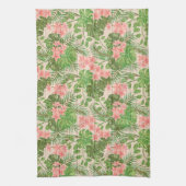 Floral op hout Popular Gift Theedoek (Verticaal)