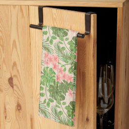 Floral op hout Popular Gift Theedoek