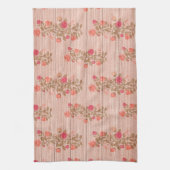 Floral op hout Popular Gift Theedoek (Verticaal)