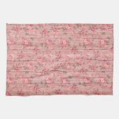 Floral op hout Popular Gift Theedoek (Horizontaal)