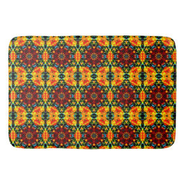 Floral Orange Badmat