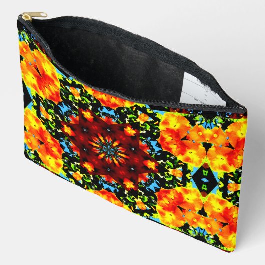 Floral Orange Etui (Open)