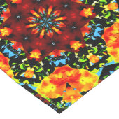 Floral Orange Korte Tafelloper (Hoek)