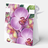 Floral Orchids Bedankdoosjes (Achterkant)