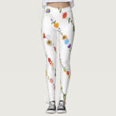 Floral Original Art Leggings (Voorkant)