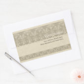  Floral Ornament CC0665 Adres Sticker (Envelop)
