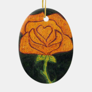 Floral Ornament "Roos Heart #2"