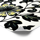 Floral Ornament van Owen Jones Poster (Hoek)