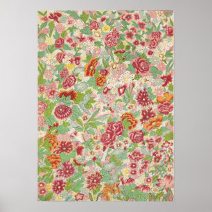 Floral Ornament van Owen Jones Poster