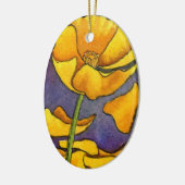 Floral Ornament "Yellow Poppy" (Links)
