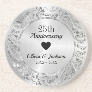 Floral Ornament Zandsteen Onderzetter