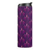 Floral Ornamental Seamless Pattern. Geomet Thermosbeker (Gedraaid links)