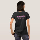 Floral Orphan Black T-shirt (Achterkant volledig)