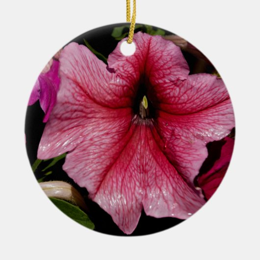 Floral Outburst Keramisch Ornament (Voorkant)