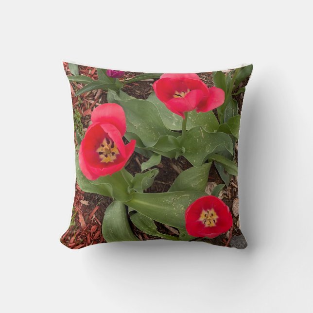Floral Outdoor Pillow Kussen (Voorkant)