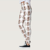 Floral Owl Princess Leggings (Links)