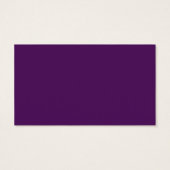 Floral Paars Gold Wedding Music Song Request Kaart (Achterkant)