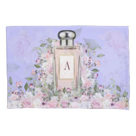 Floral Paars parfume Kussensloop