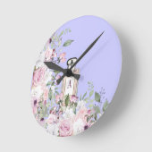 Floral Paarse parfume Moederdag    Ronde Klok (Hoek)