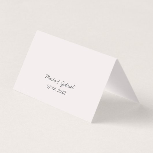 Floral paarse waterverf bruiloft kaart (Achterkant)