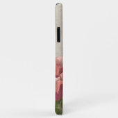 Floral Painted Coral Pink Tulips  Hout Case-Mate iPhone Case (Achterkant/rechts)