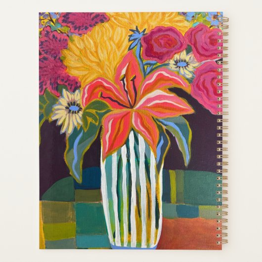 Floral Painting Planner (Achterkant)