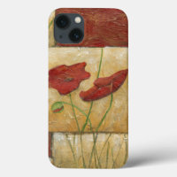 Floral Painting with Visible Brush Strokes