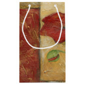 Floral Painting with Visible Brush Strokes Klein Cadeauzakje (Achterkant)