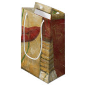 Floral Painting with Visible Brush Strokes Klein Cadeauzakje (Voorkant Gekanteld)