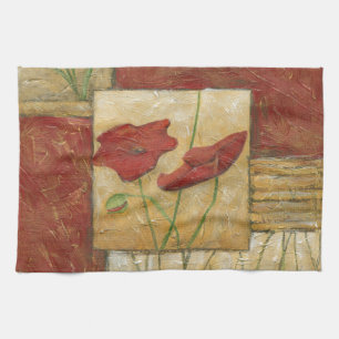 Floral Painting with Visible Brush Strokes Theedoek
