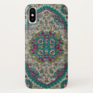 Floral paisley elegant jewel Case-Mate iPhone case
